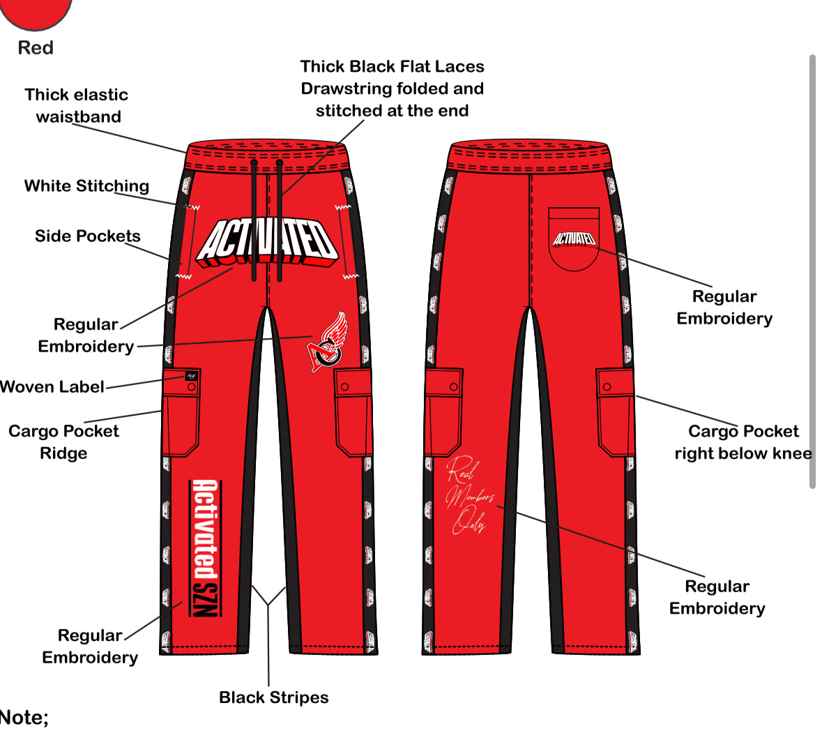 ACTIVATED JOGGERS