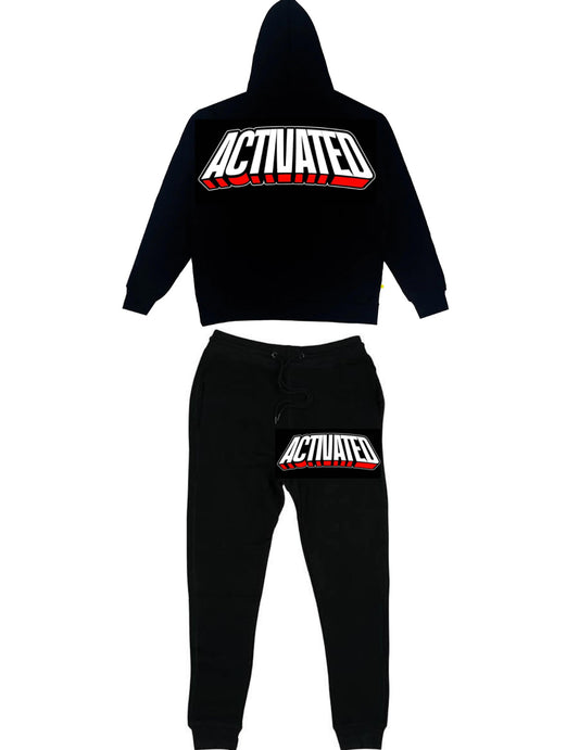 3D style logo sweatsuit