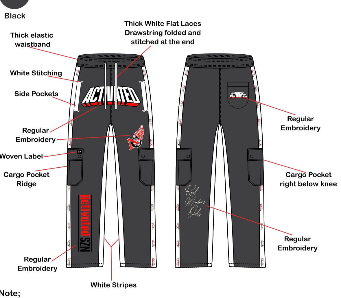 ACTIVATED JOGGERS